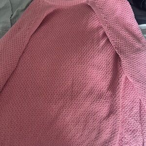 Old Navy Pink Crewneck Knit Sweater